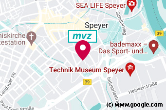 Karte MVZ Professor Haupt und Kollegen St.-German-Str. 9a, 67346 Speyer